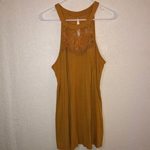 Torrid | 0X (12) | Gold sleeveless tunic